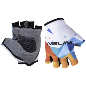 Nalini Vetta Mitts - White/Blue/Orange