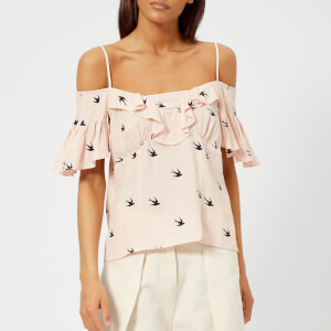 McQ Alexander McQueen Women's Off-the-Shoulder Top - English Rose