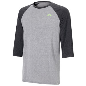 Oakley Men's 50-DTP Raglan Top - Heather Grey