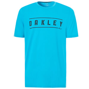 Oakley Men's 50-Double Stack T-Shirt - Atomic Blue