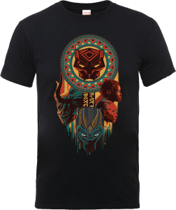 Black Panther Totem T-Shirt - Black