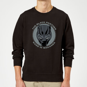 Black Panther Made in Wakanda Sweatshirt - Black