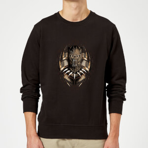 Black Panther Gold Erik Sweatshirt - Black