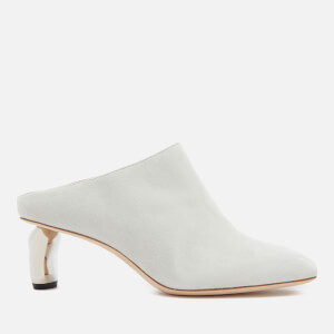 Rejina Pyo Women's Conie Heeled Mules - Ivory/Silver