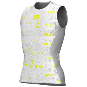 Alé Velo Active Baselayer - Grey/Fluo Yellow