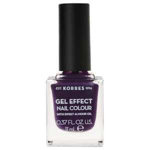 Vernis Gel Effect à l'Huile d'Amande Douce KORRES 11 ml – 75 Violet Garden