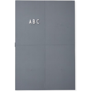 Design Letters A3 Message Board - Dark Grey