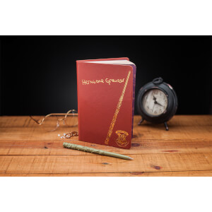 Harry Potter Hermione Notebook and Wand Pen