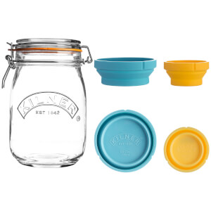 Kilner Measure And Store Jar Set 1 Litre