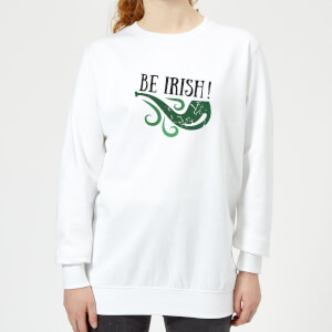 Be Irish Women's Sweatshirt - White