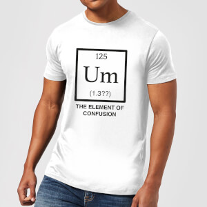 The Element Of Confusion T-Shirt - White