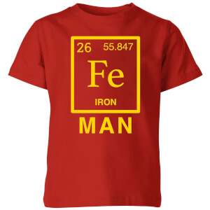 Fe Man Kids' T-Shirt - Red