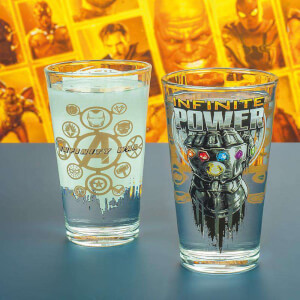 Marvel Avengers Infinity War Glass