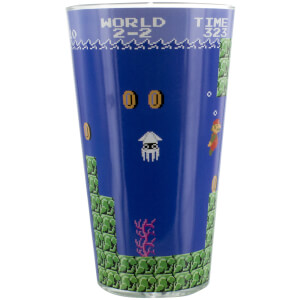 Super Mario Bros Glass