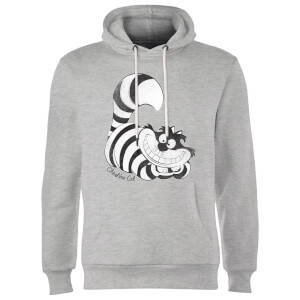 Disney Alice In Wonderland Cheshire Cat Mono Hoodie - Grey