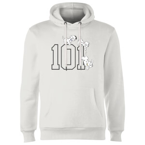Disney 101 Dalmatians 101 Doggies Hoodie - White