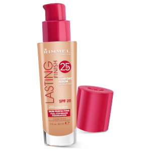 Rimmel Lasting Finish 25 Hour Foundation with Comfort Serum 30ml (Various Shades)