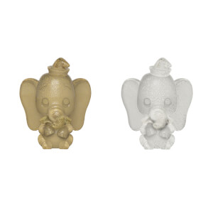 Disney Dumbo Gold and Silver Hikari XS Vinyl Figure 2 Pack