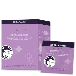 DERMAdoctor Kakadu C Intensive Vitamin C Peel Pad with Ferulic Acid and Vitamin E