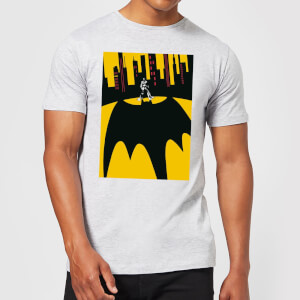 T-Shirt Homme Batman DC Comics - Bat Shadow - Gris