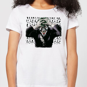 DC Comics Batman Killing Joker HaHaHa Women's T-Shirt - White