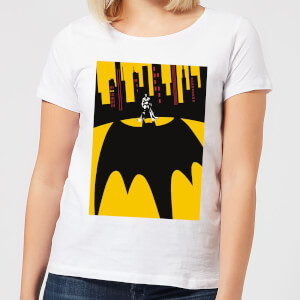 DC Comics Batman Bat Shadow Women's T-Shirt - White