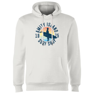 Sudadera Tiburón Amity Surf Shop - Hombre - Blanco