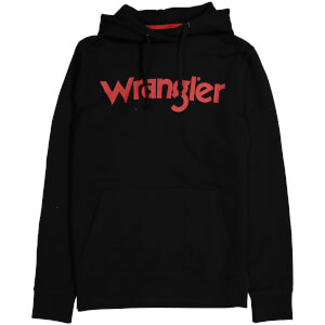 Wrangler Men's Logo Hoody - Black