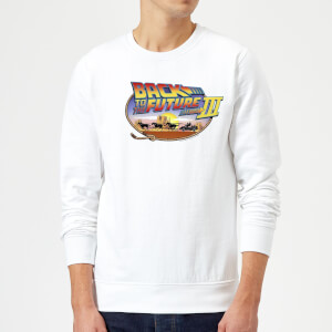 Sudadera Regreso al futuro Lazo - Hombre - Blanco