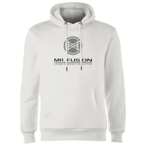 Back To The Future Mr Fusion Hoodie - White