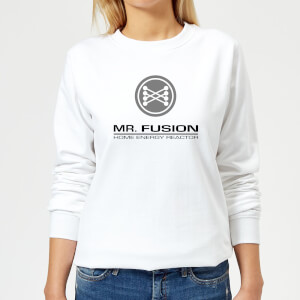 Sweat Femme Retour vers le Futur - Mr Fusion - Blanc