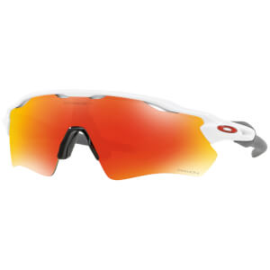 Oakley Radar EV Path Sunglasses - Polished White/Prizm Ruby