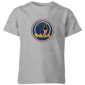 Camiseta NASA Parche - Niño - Gris