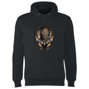 Black Panther Gold Eril Killmonger Hoodie - Black