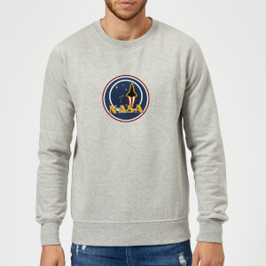 Sudadera NASA Parche - Hombre - Gris