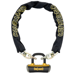 On Guard Mastiff Chain With Boxer U-Lock