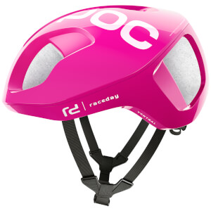 POC Team Education First - Drapac P/B Cannondale Ventral SPIN Helmet - Fluorescent Pink