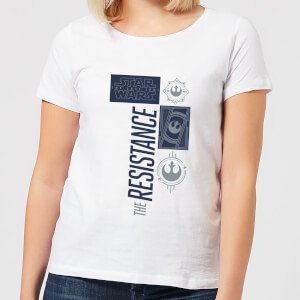 Star Wars The Resistance Weiß Damen T-Shirt - Weiß