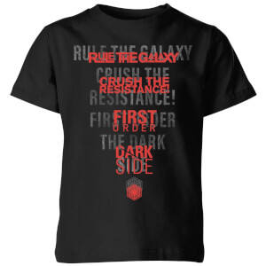 T-Shirt Enfant Écho Côté Obscur - Star Wars - Noir