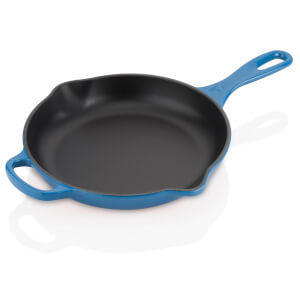 Le Creuset Signature Cast Iron Skillet - 23cm - Marseille Blue