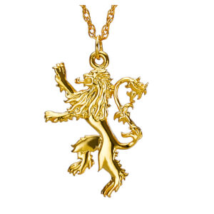 Collier Plaqué Or Maison Lannister - Game of Thrones