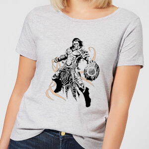 Magic The Gathering Gideon Character Art Dames T-shirt - Grijs