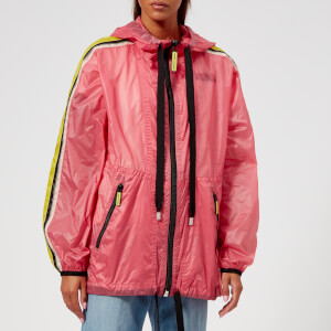Marc Jacobs Women's Hooded Windbreaker Jacket - Bright Pink