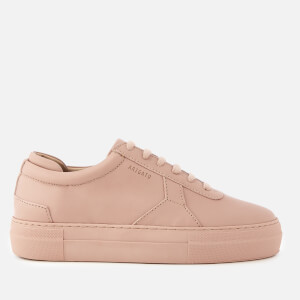 Axel Arigato Women's Platform Leather Trainers - Pale Pink