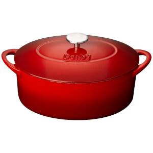 Denby Pomegranate Cast Iron - 28cm Oval Casserole