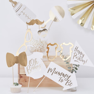 Ginger Ray Oh Baby Photo Booth Props