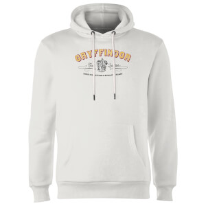 Harry Potter Gryffindor Team Quidditch Hoodie - White