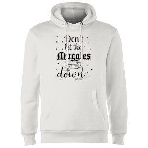 Harry Potter Don't Let The Muggles Get You Down Hoodie - White