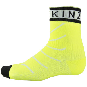 Sealskinz Super Thin Road Pro Ankle Socks with Hydrostop - Yellow