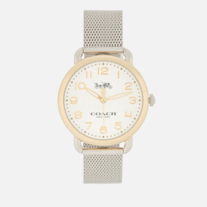 Coach Women's Delancey Watch - Silver/Gold